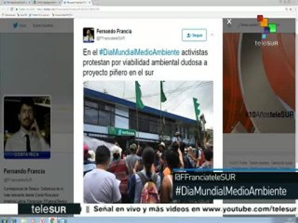 Costa Rica: denuncian viabilidad ambiental dudosa en proyecto piñero