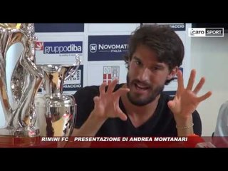 Icaro Sport. Rimini FC: presentazione di Andrea Montanari