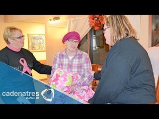 Paciente con cáncer recibe guitarra del músico Garth Brooks