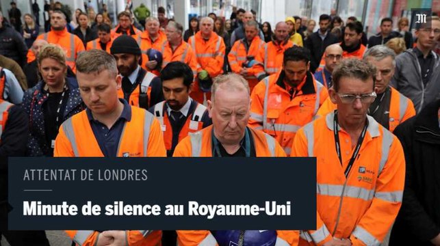 Le Royaume-Uni se fige en hommage aux victimes de l’attentat de Londres