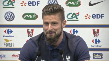 Foot - Bleus : Giroud «C'est l'histoire de ma carrière»