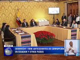 Ministra de Justicia ratificó el compromiso ecuatoriano de combatir la corrupción e identificar quienes recibieron coimas de Odebrecht
