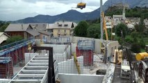 Ubaye : Ça y'est, le chantier de la paralodge de St-Vincent-les-Forts a débuté !