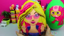 Compilación huevos huevos huevos congelado gigante poco mi jugar poni tiendas sorpresa para Doh barbie disney