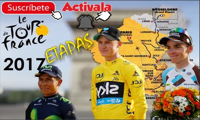 Tour de Francia 2017 Etapas ||  Preview