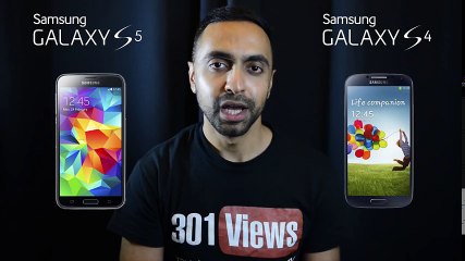 Samsung Galaxy S5 vs Samsung Galaxy S4
