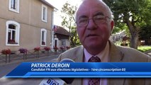 Hautes-Alpes : le candidat FN Patrick Deroin veut défendre son pays à l'Assemblée Nationale