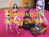 Toy SPIDERMAN QUITS   MAX TSLOP MOANA SKYE PA PATROL MARVEL MCQUEEN CARS 3 ROCHELLE GOYLE MONSTER HIGH