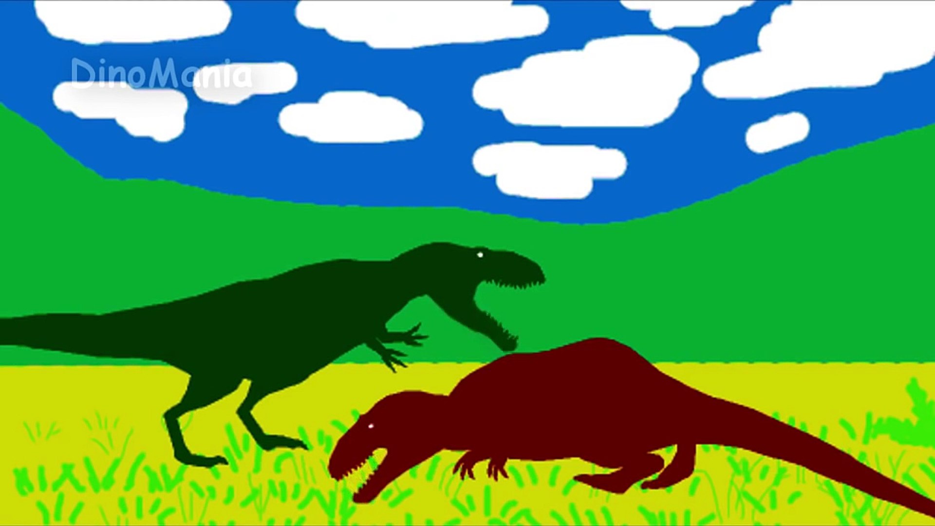 Batallas dibujos animados compilación dinosaurios parte 3 dinosaurios  dinomanía de dibujos animados - Vidéo Dailymotion