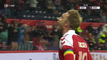 1-0 Christian Eriksen Goal HD - Denmark vs Germany 06.06.2017 HD