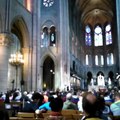 Priest Leads Prayer Inside Notre Dame Cathedral after Attack Outside