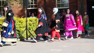 Pashto Attan by Afghanistan school girls in canada