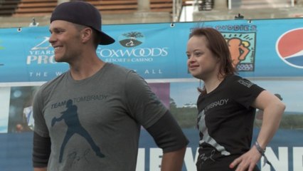 Brady throws TD pass to son Jack at Best Buddies