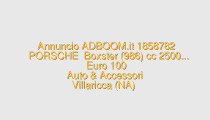 PORSCHE  Boxster (986) cc 2500...