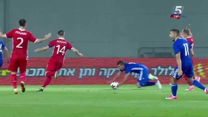 Ben Sahar penalty Goal HD - Israel 1 - 1 Moldova - 06.06.2017 (Full Replay)