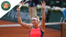 Roland Garros 2017 : 1/4 de finale Bacsinszky - Mladenovic - Les temps forts