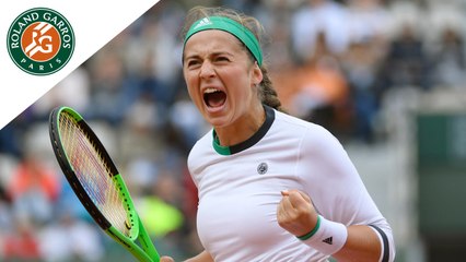 Roland Garros 2017 : 1/4 de finale Ostapenko - Wozniacki - Les temps forts