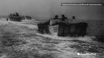 How did weather affect the D-Day landings in Normandy?