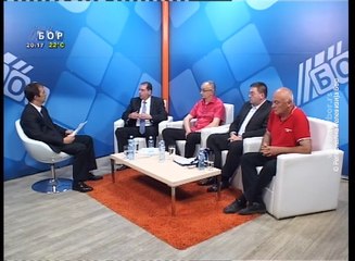 Aktuelno (Živorad Petrović, Goran Topalović, Goran Petrović i Desimir Miljković), 6. jun 2017 (RTV Bor)