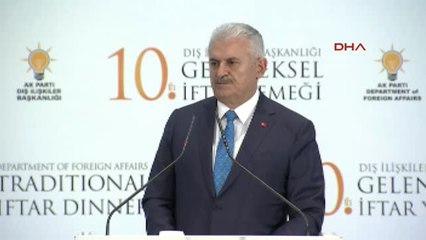 Cumhurbaşkanı Erdoğan ve Başbakan Yıldırım Büyükelçiler Iftarında Konuştu 3