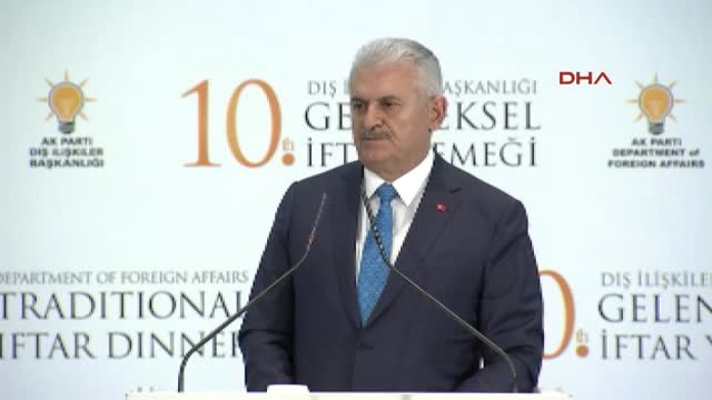 Cumhurbaşkanı Erdoğan ve Başbakan Yıldırım Büyükelçiler Iftarında Konuştu 3