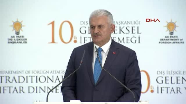 Cumhurbaşkanı Erdoğan ve Başbakan Yıldırım Büyükelçiler Iftarında Konuştu 2