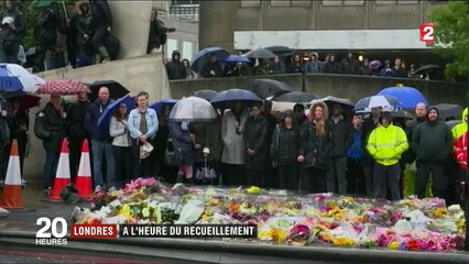 Attentat de Londres : l'émouvante minute de silence nationale