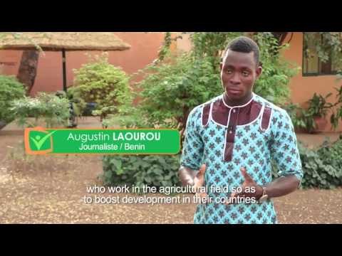Augustin Laourou, journaliste d'Agribusiness TV au Bénin
