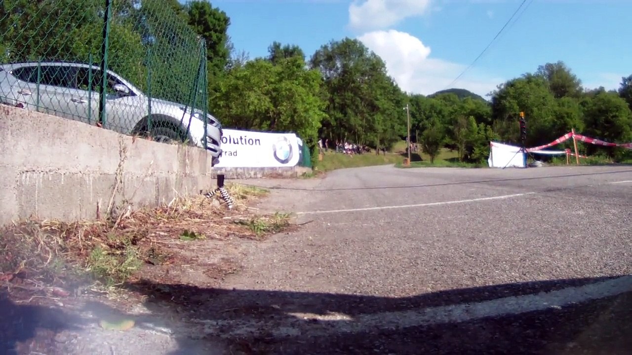 Course de Côte de CHANAZ 2017 3 eme montée chronometrée du side-car N°522