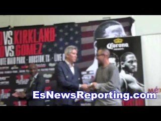 canelo vs kirkland houston is pumped up - EsNews boxing