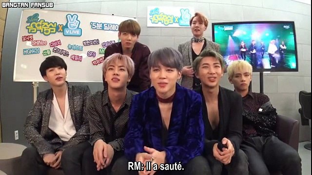 [VOSTFR] 161015 BTS 'Blood, Sweat & Tears' & '21st Century Girls' reaction