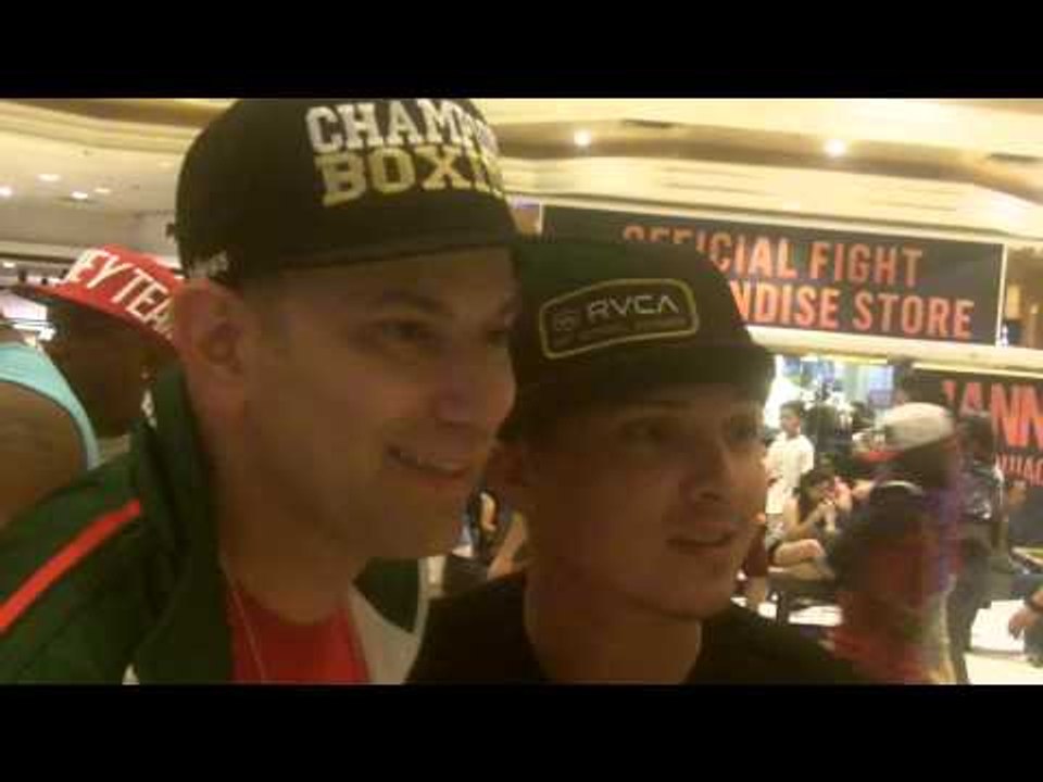 esnews on location at the big fight - esnews boxing