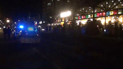 Takla Atan Araç Yürüyüş Yoluna Uçtu