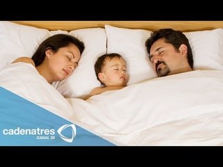 ¿Es bueno que tus hijos duerman en tu cama?