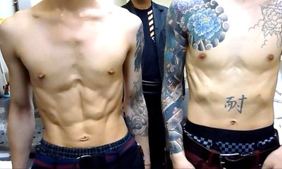 入れ墨ホストが松茸ご飯と裸で腹筋,名古屋ホストクラブ