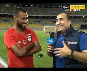 عاشور: الفوز على تونس أهم من مشاركتي مع الفراعنة