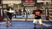 UFC Star Yair Rodriguez working out at RGBA with Robert Garcia EsNews Boxing