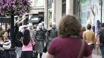 'White Walkers' just rode into central London on horseback to promote new Game of Thrones season