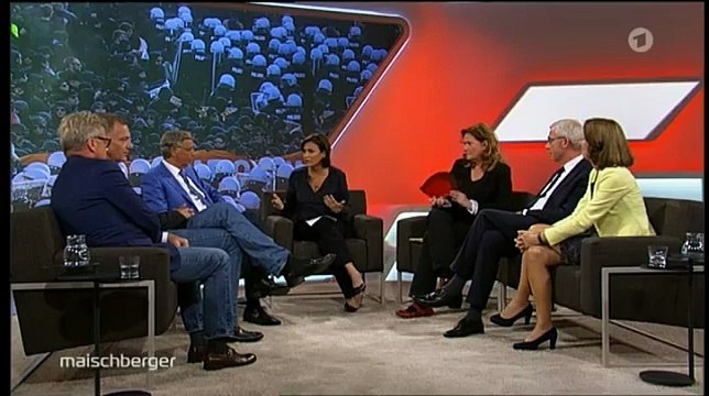 Maischberger 12.07.2017 Gewalt in Hamburg: Warum versagt der Staat? Part 2