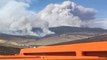 Smoke From Ashcroft Fire Billows Over Hills in Cache Creek, BC