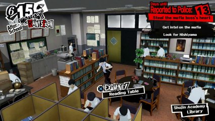 PERSONA 5 FIRST TIME PLAYTHROUGH PART 95 - GET INTEL ON THE MAFIA