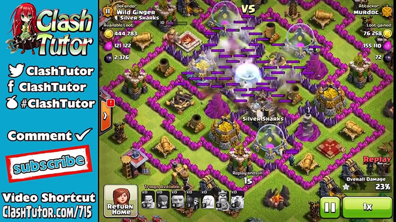 Clash of Clans July Update  Dragons Legends Spells!
