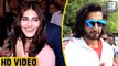 Vaani Kapoor TALKS About Ranveer Singh's Beard Look