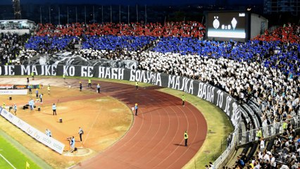 KOREOGRAFIJA / MAJKA VAŠA TO JE ZEMLJA OVA | Partizan - Budućnost Podgorica 11.07.2017