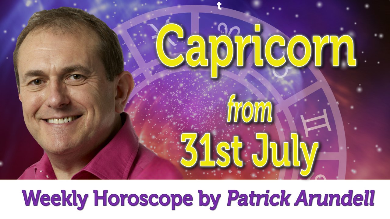Capricorn Weekly Horoscope from 31st July - 7th August 2017