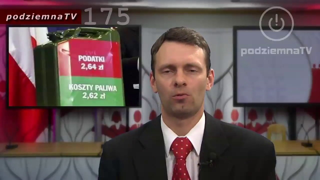 podziemna TV - PiS i PO to tacy sami OSZUŚCI ! - podatki, cena benzyny
