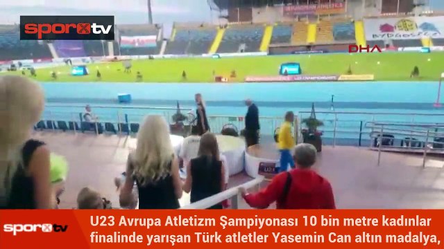 Atletizmde bir altın, bir bronz madalya!