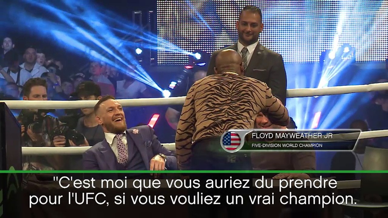 Boxe - Mayweather veut déjà un autre combat sur l'Octogone UFC