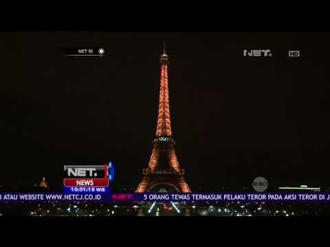 Berduka atas Teror di Inggris, Paris Matikan Lampu Menara Eiffel - NET10