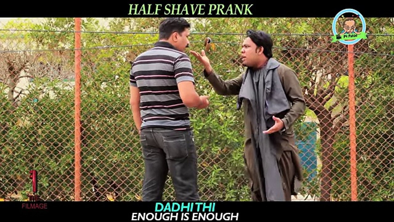 - Half shave - Funny Prank By Nadir Ali In - P4 Pakao - 2017